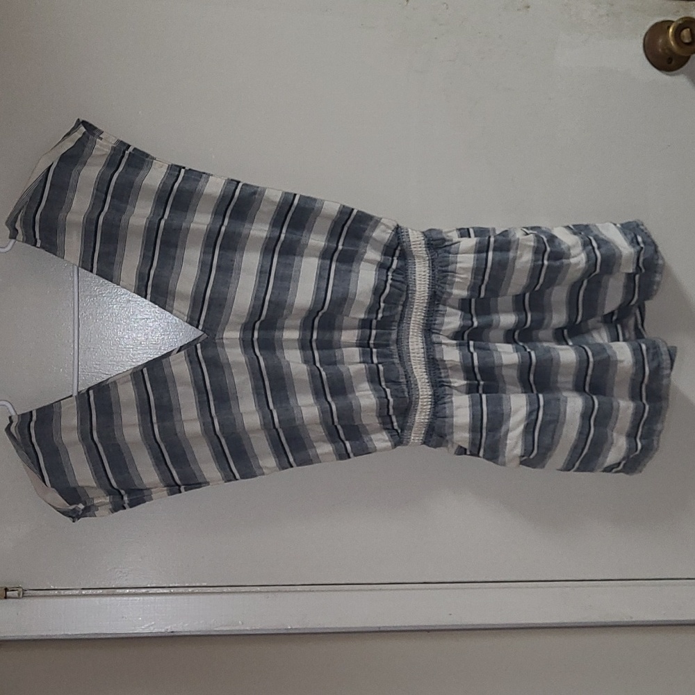 Madewell striped romper